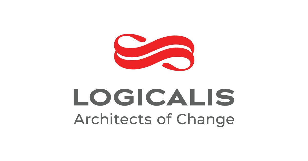 Logotipo Logicalis com tagline "Architects of Change"