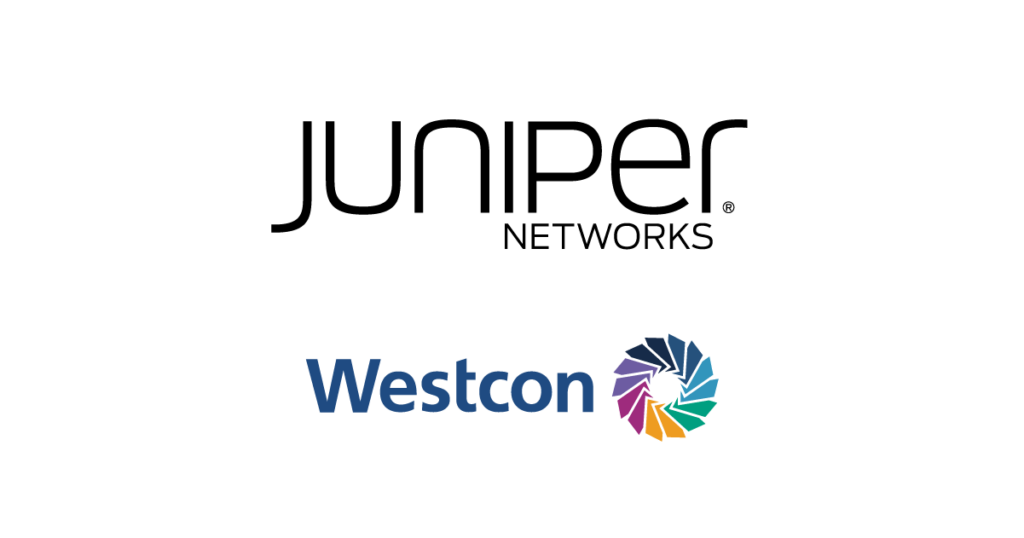 Logotipo Juniper e Westcon