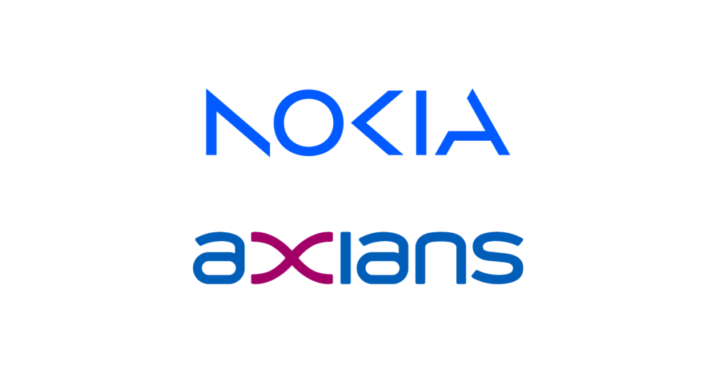 Nokia and Axians logo